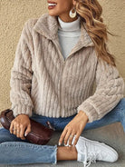 Lavinque Coats & Jackets Veste en Fausse Fourrure | Chaude & Élégante | Hiver Confortable