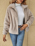 Lavinque Coats & Jackets Veste en Fausse Fourrure | Chaude & Élégante | Hiver Confortable
