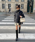 Lavinque Coats & Jackets Veste en Laine Oversize | Grise | Chaude et Élégante