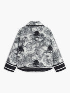 Lavinque Coats & Jackets Veste Imprimée | Toile de Jouy Noir & Blanc | Artistique & Chic