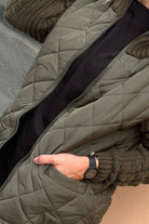Lavinque Coats & Jackets Veste Matelassée Bicolore | Beige | Douce et Texturée