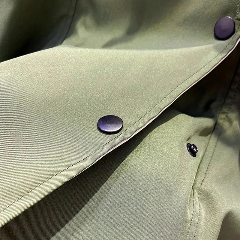Lavinque Coats & Jackets Veste Oversize | Kaki & Beige | Tendance & Architecturée