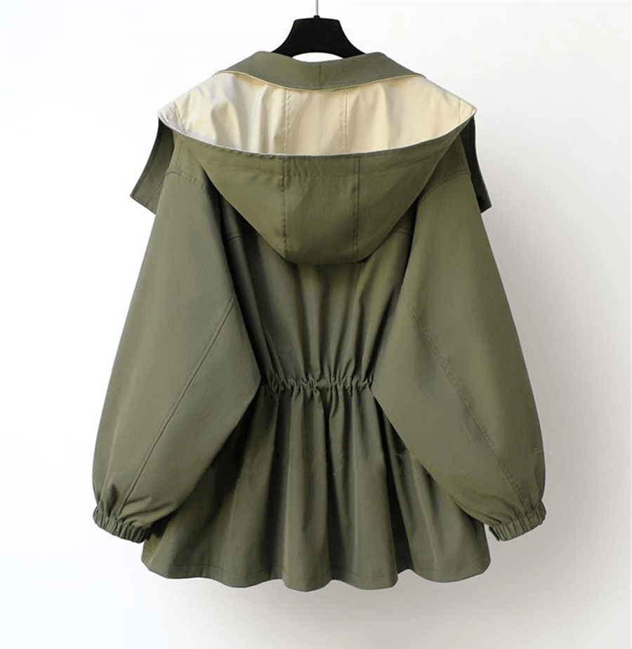 Lavinque Coats & Jackets Veste Oversize | Kaki & Beige | Tendance & Architecturée