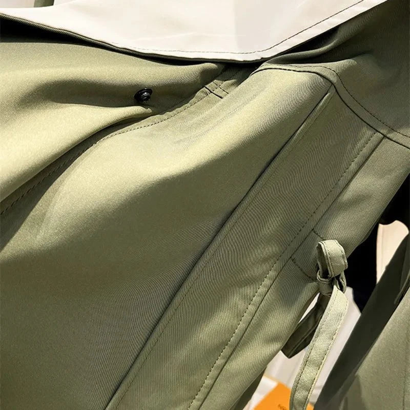 Lavinque Coats & Jackets Veste Oversize | Kaki & Beige | Tendance & Architecturée