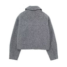 Lavinque Coats & Jackets Veste Zippée en Laine | Grise | Moderne et Structurée