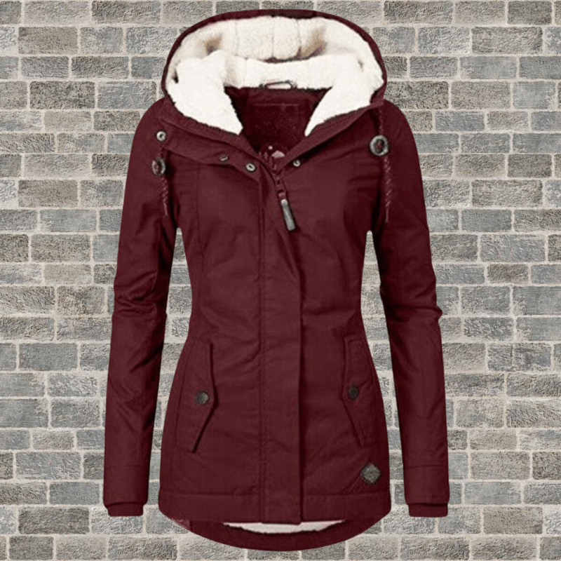 Lavinque Coats & Jackets Vin rouge / S Veste Hivernale | Chaude et Élégante | Protection Maximale