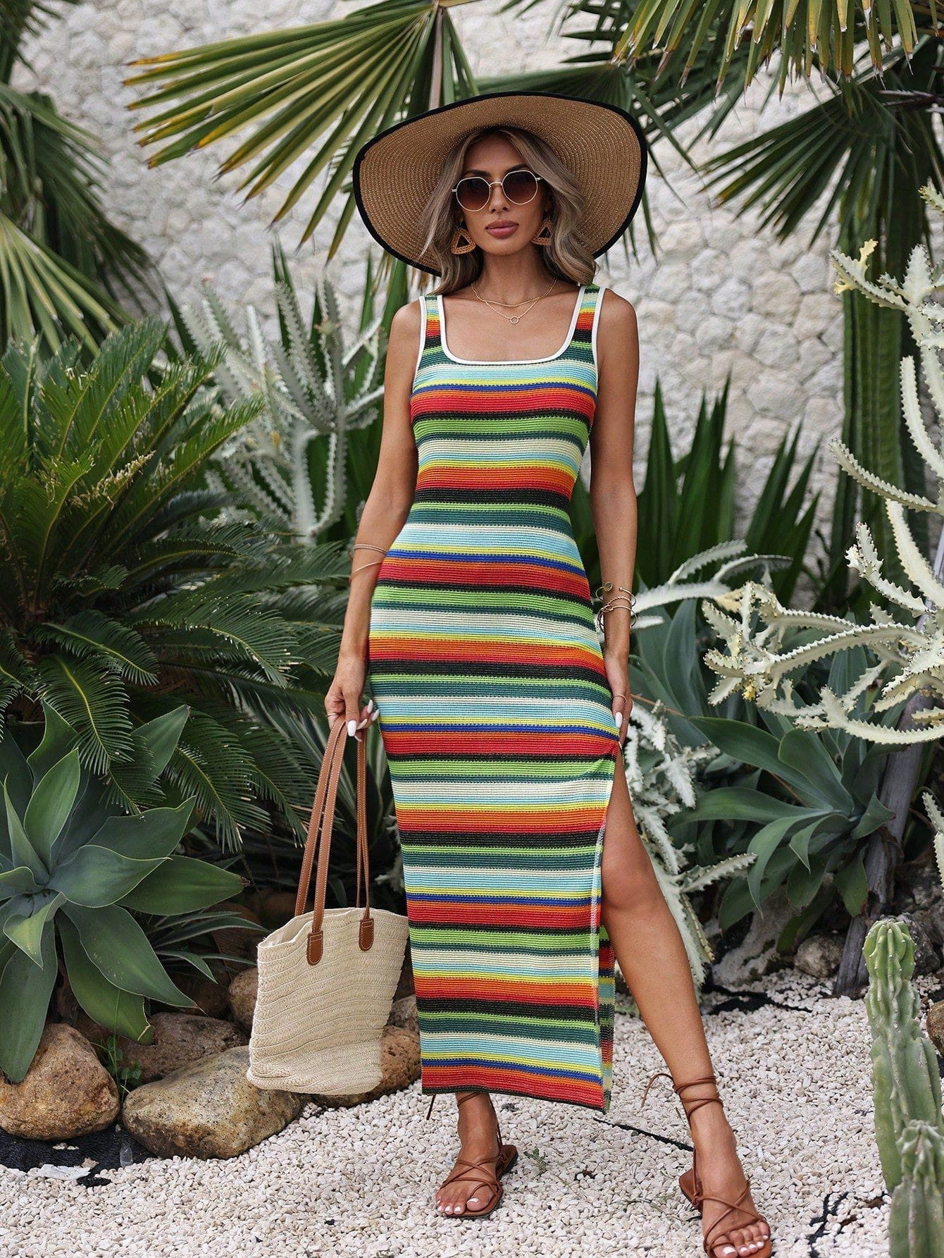 Lavinque Dress Abricot / XS Robe Longue Bohème | Multicolore | Élégance et Esprit Estival