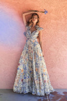 Lavinque Dress Couleur Mixte / S Robe Longue Bohème Fleurie | Romantique | Fluide et Élégante