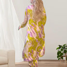 Lavinque Dress Ensemble Fluide Imprimé | Élégance & Confort | Tendance Bohème