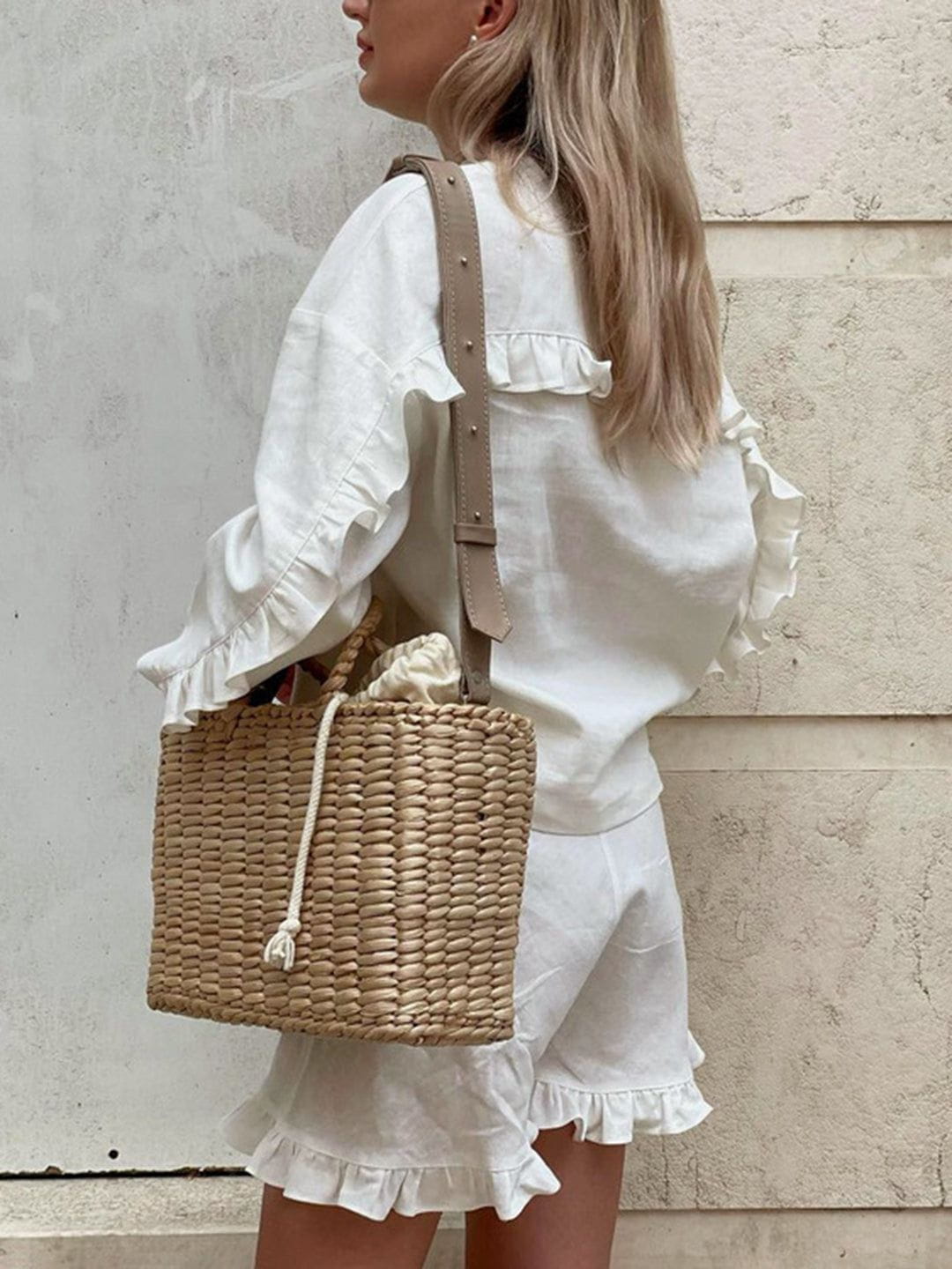 Lavinque Dress Ensemble Lin Femme | Décontracté | Léger et Élégant