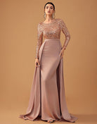 Lavinque Dress Fard à joues / S Robe de Soirée Longue Noire | Glamour | Élégante et Spectaculaire