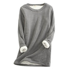 Lavinque Dress Gris / S Robe Pull Doublée | Chaude & Confortable | Idéale pour l'Hiver