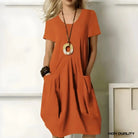 Lavinque Dress Jaune / S Robe Décontractée Verte | Coupe Boule | Confortable et Stylée
