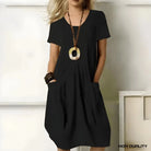 Lavinque Dress Noir / S Robe Décontractée Verte | Coupe Boule | Confortable et Stylée