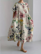 Lavinque Dress Prairie d'été / S Robe Longue Bohème | Élégance Florale | Légèreté &  Confort