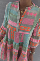 Lavinque Dress Robe Bohème Colorée | Fluide & Légère | Style Estival