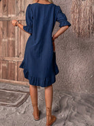 Lavinque Dress Robe Bohème Volants | Été | Légère et Élégante