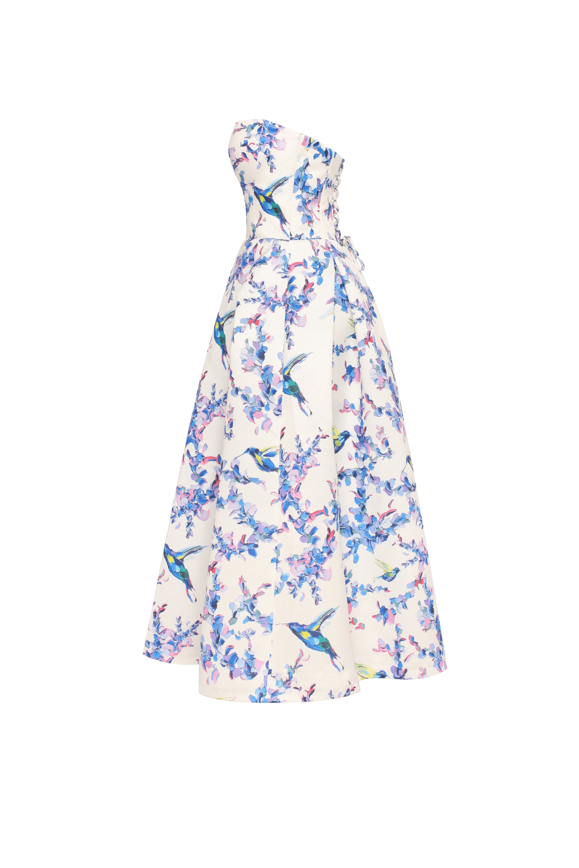 Lavinque Dress Robe Bustier Fleurie | Midi | Fraîche et Romantique