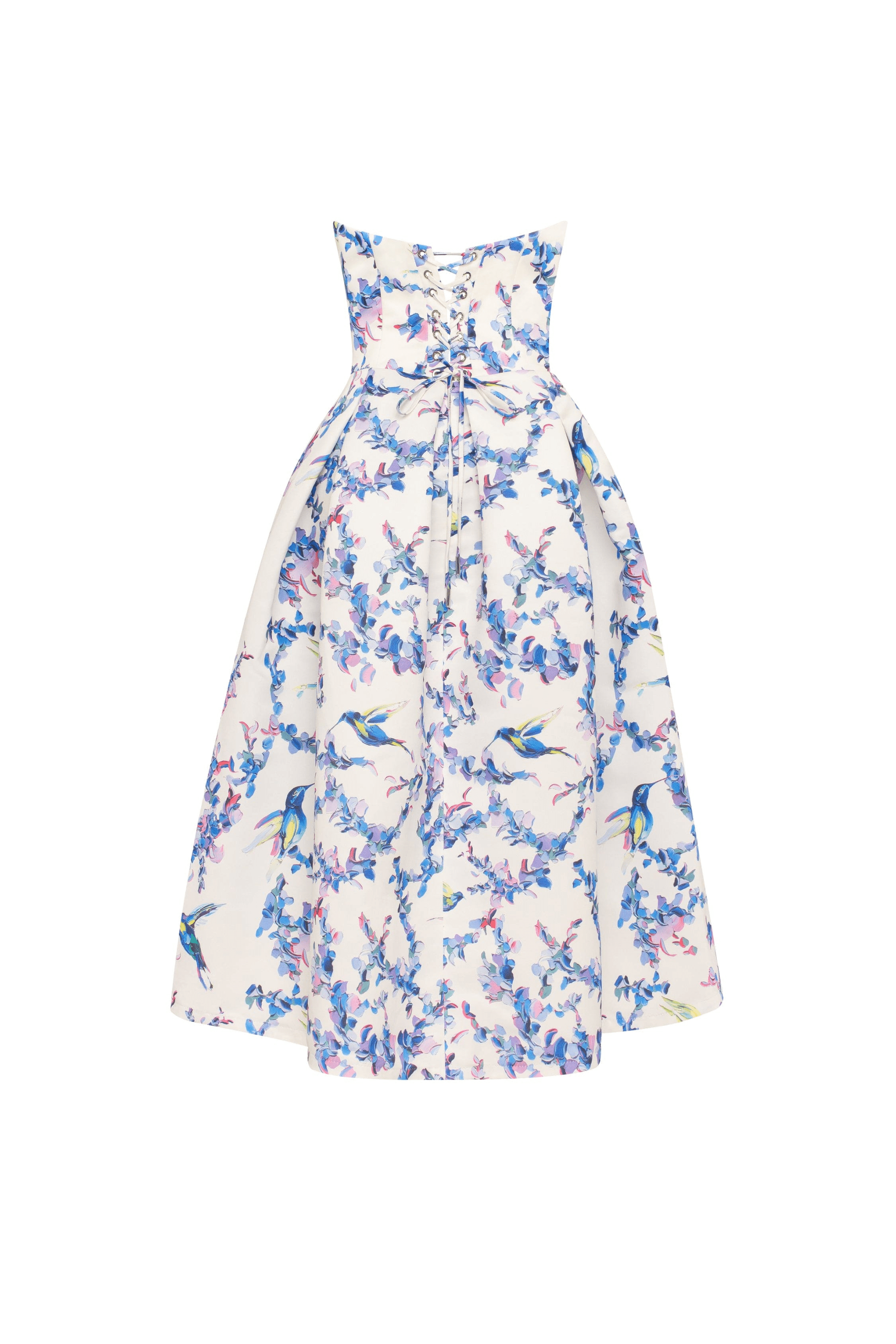 Lavinque Dress Robe Bustier Fleurie | Midi | Fraîche et Romantique
