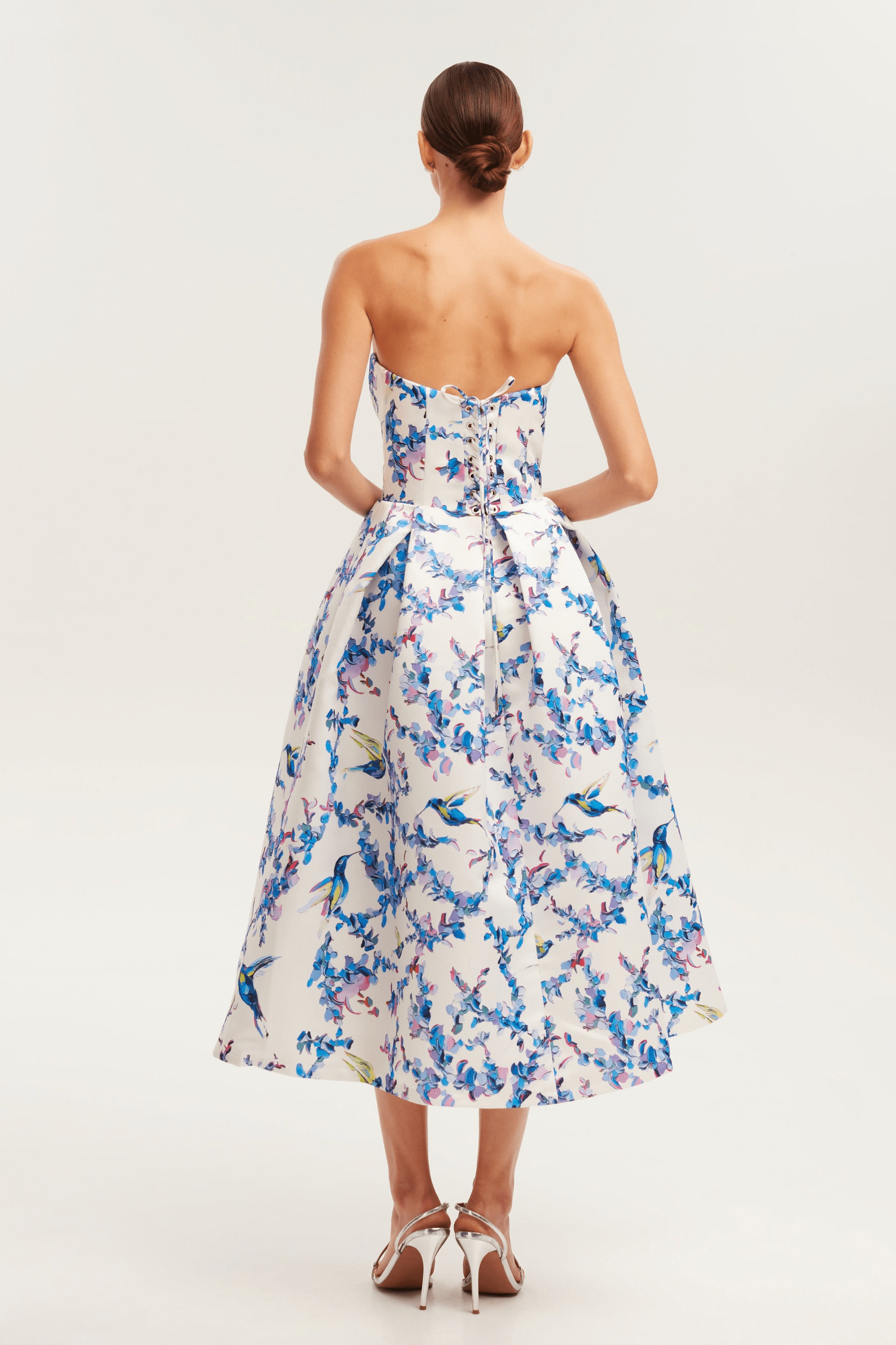 Lavinque Dress Robe Bustier Fleurie | Midi | Fraîche et Romantique
