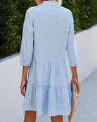 Lavinque Dress Robe Chemise Bohème | Légère & Élégante | Coupe Évasée