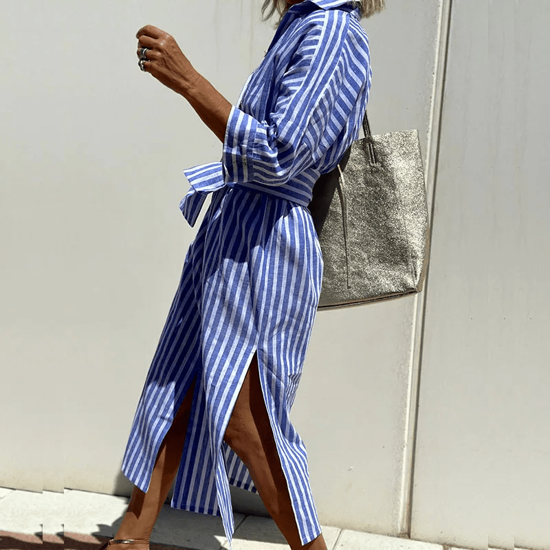 Lavinque Dress Robe Chemise en Coton | Légèreté & Élégance | Parfaite pour l'Été