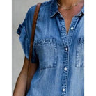 Lavinque Dress Robe Chemise en Jean | Décontractée | Tendance et Confortable
