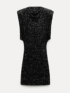 Lavinque Dress Robe Courte à Sequins | Élégance | Glamour et Festive