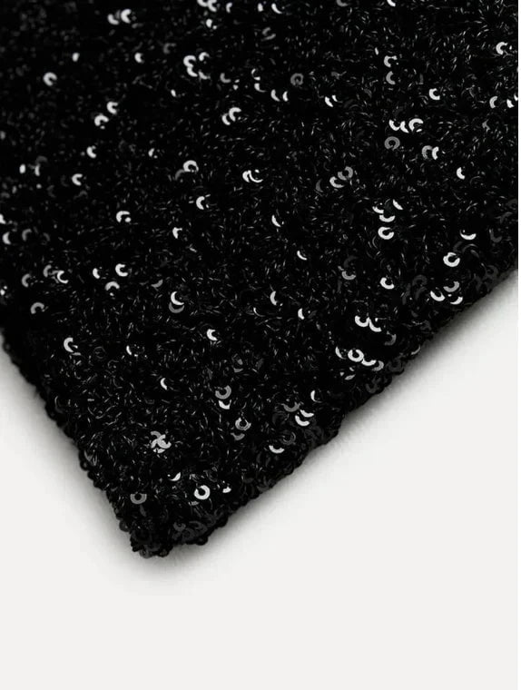 Lavinque Dress Robe Courte à Sequins | Élégance | Glamour et Festive