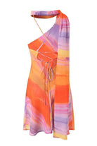Lavinque Dress Robe Courte Dos Nu | Multicolore | Sensuelle et Estivale