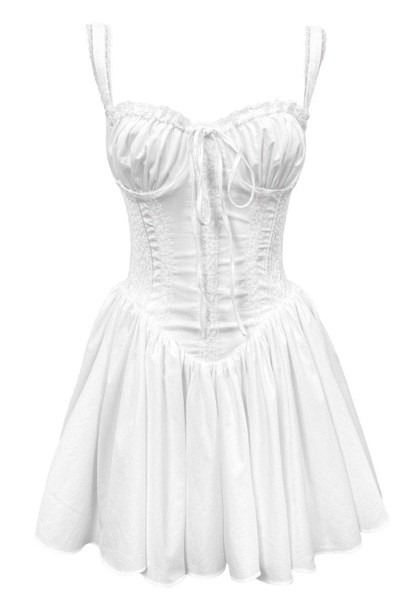Lavinque Dress Robe Courte Rouge à Bretelles | Romantique | Fluide et Féminine