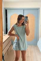 Lavinque Dress Robe Courte Sans Manches | Décontractée & Légère | Parfaite pour l'Été