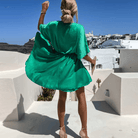 Lavinque Dress Robe Courte Satinée | Fluide | Légère et Élégante