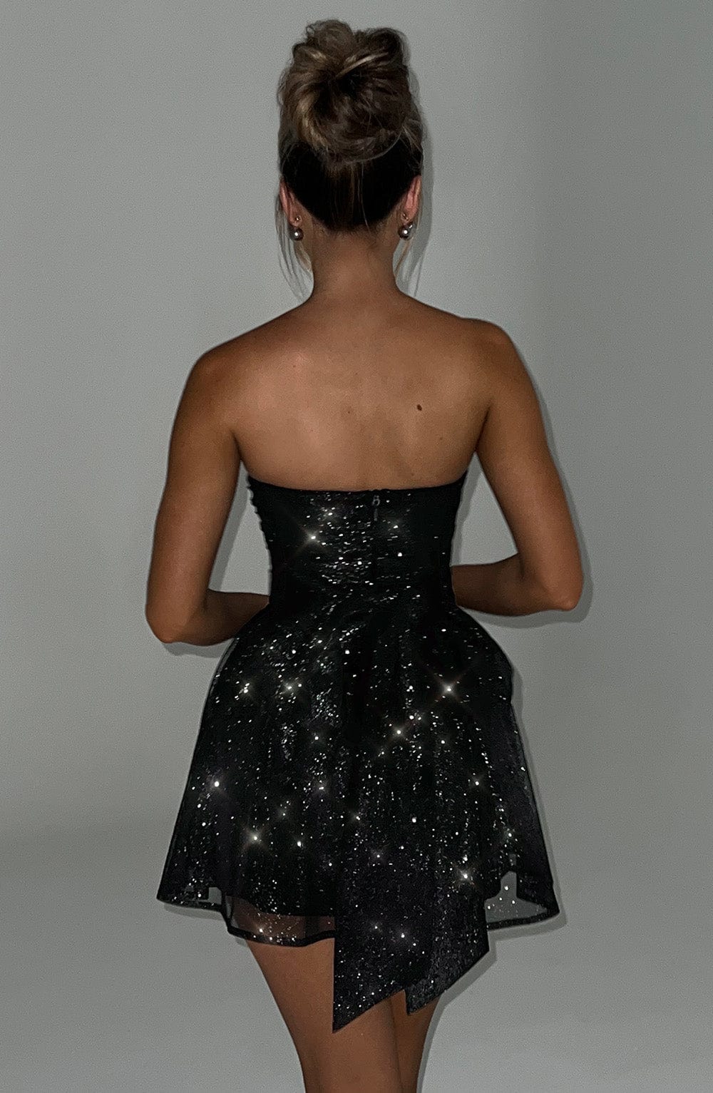 Lavinque Dress Robe de Soirée Femme | Bustier & Paillettes | Élégance et Glamour