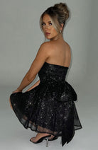 Lavinque Dress Robe de Soirée Femme | Bustier & Paillettes | Élégance et Glamour