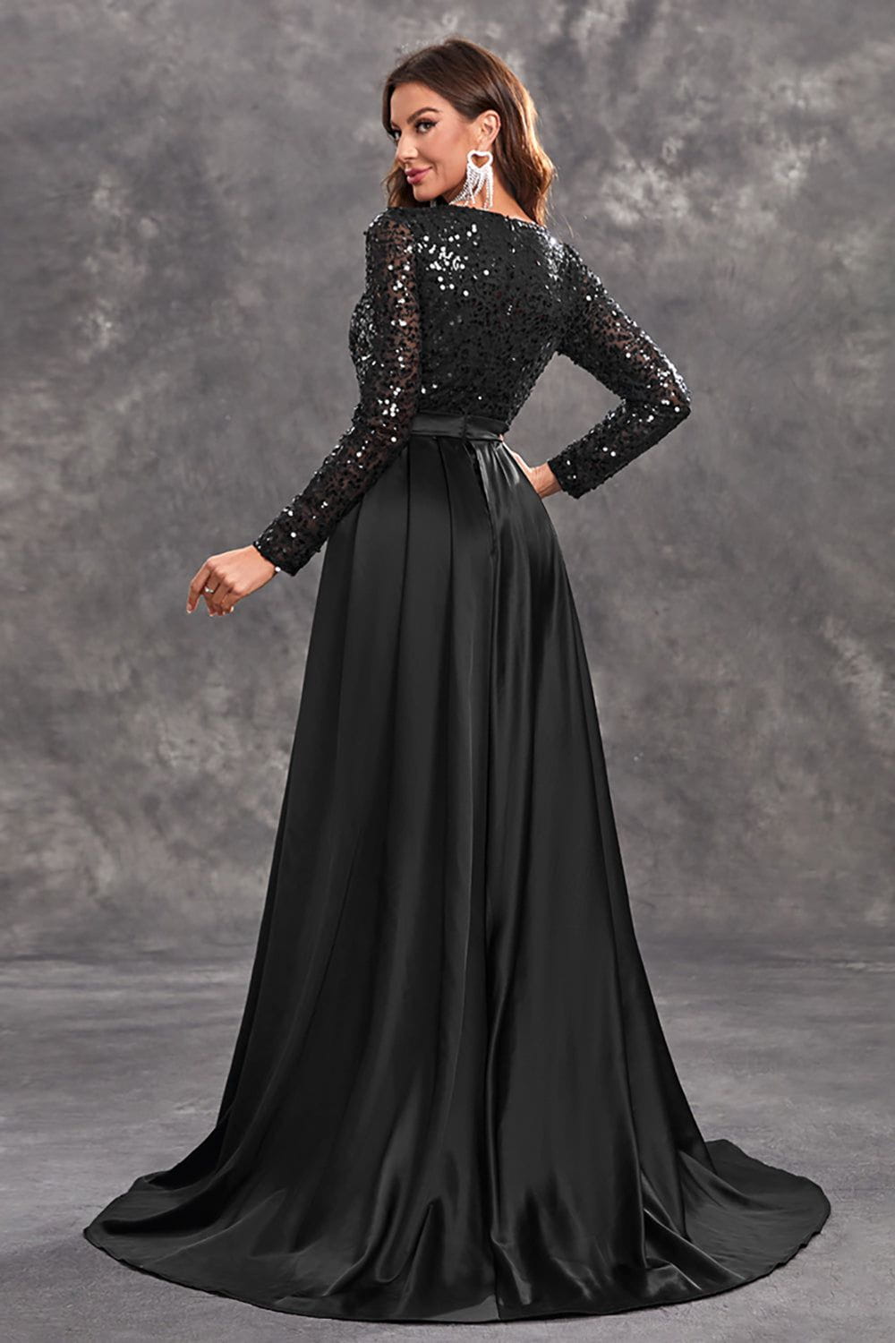 Lavinque Dress Robe de Soirée Longue Noire | Glamour | Élégante et Spectaculaire