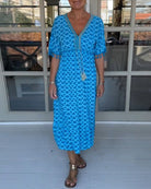Lavinque Dress Robe Décontractée à Motifs | Confortable | Légère et Estivale