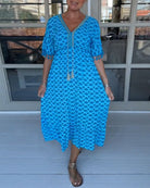Lavinque Dress Robe Décontractée à Motifs | Confortable | Légère et Estivale