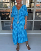Lavinque Dress Robe Décontractée à Motifs | Confortable | Légère et Estivale