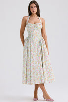 Lavinque Dress Robe Dos Nu Rose | Vintage | Élégante et Féminine