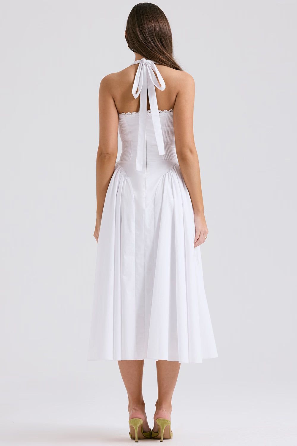 Lavinque Dress Robe Dos Nu Rose | Vintage | Élégante et Féminine