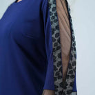 Lavinque Dress Robe Élégante | Noir | Manches Transparentes et Détails Dentelle