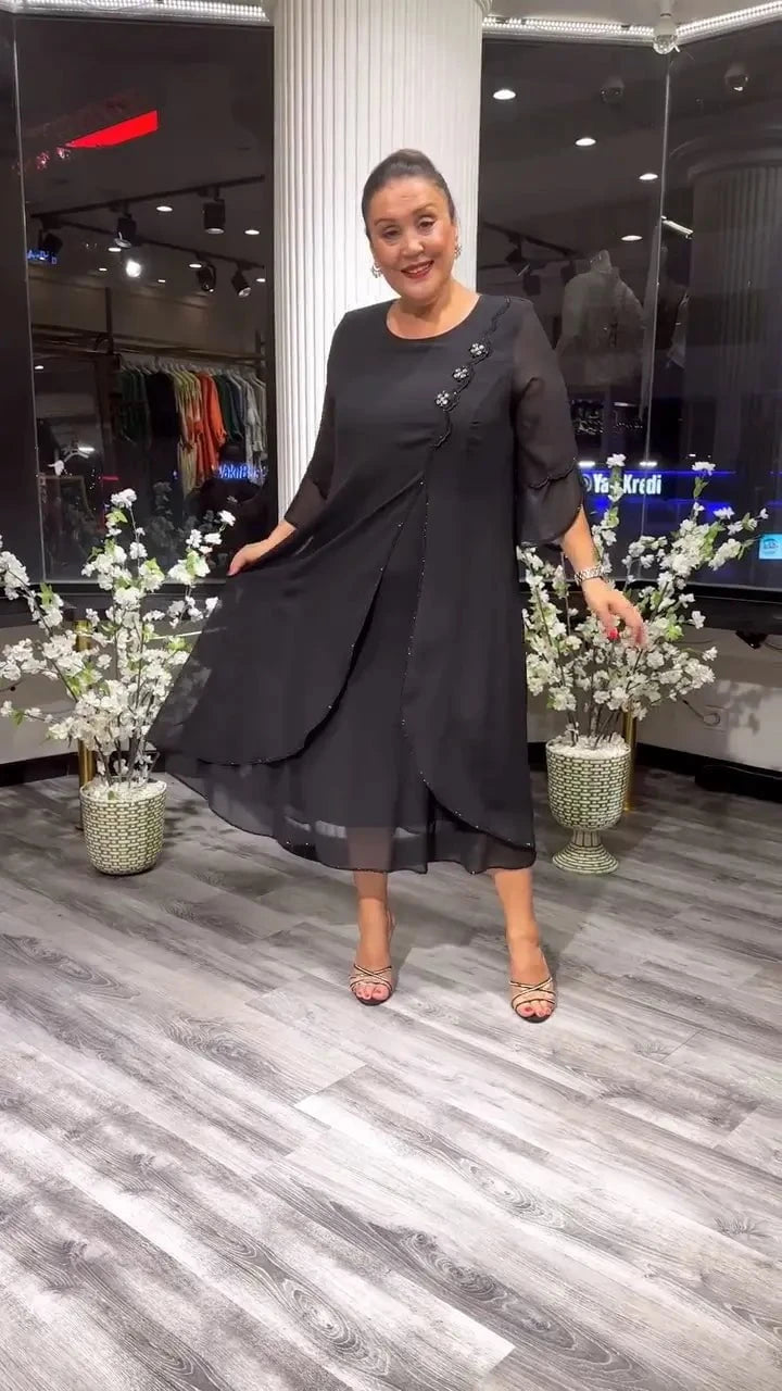 Lavinque Dress Robe Évasée Élégante Femme | Chic | Idéale pour les Occasions Spéciales