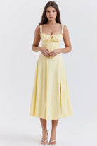 Lavinque Dress Robe Fleurie à Bretelles | Corsetée | Romantique et Légère