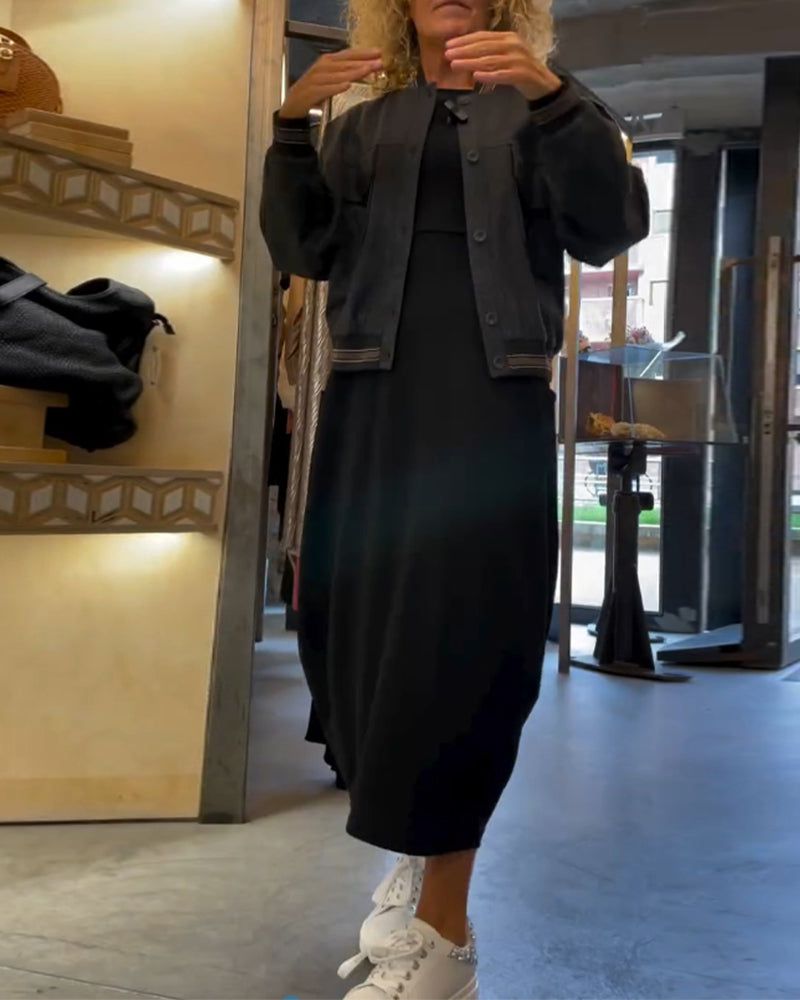 Lavinque Dress Robe Longue Ample | Élégance | Confort et Minimalisme