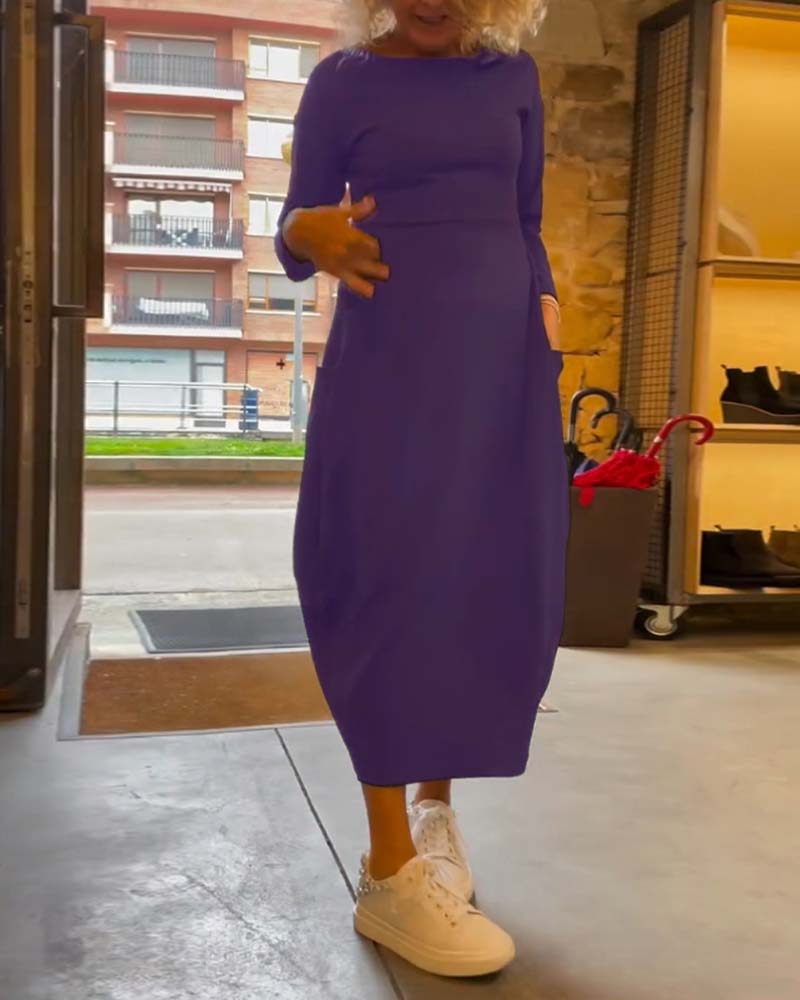 Lavinque Dress Robe Longue Ample | Élégance | Confort et Minimalisme