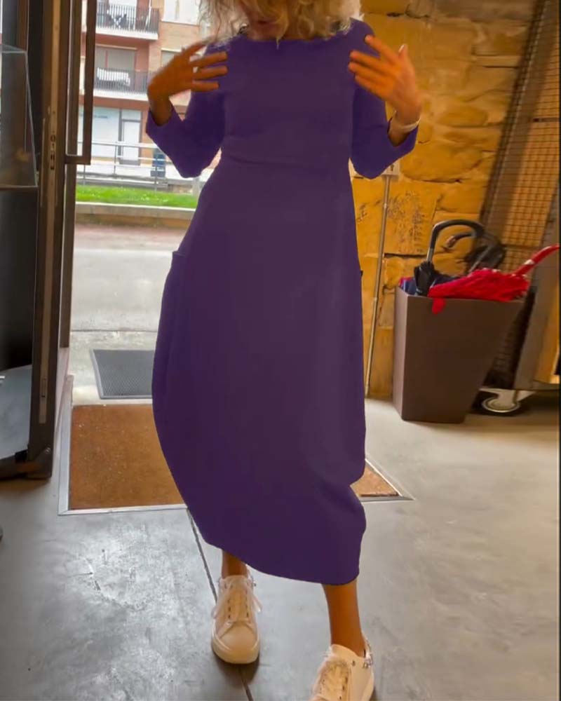 Lavinque Dress Robe Longue Ample | Élégance | Confort et Minimalisme
