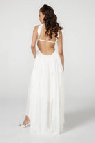 Lavinque Dress Robe Longue Blanche | Drapée | Aérienne et Féminine