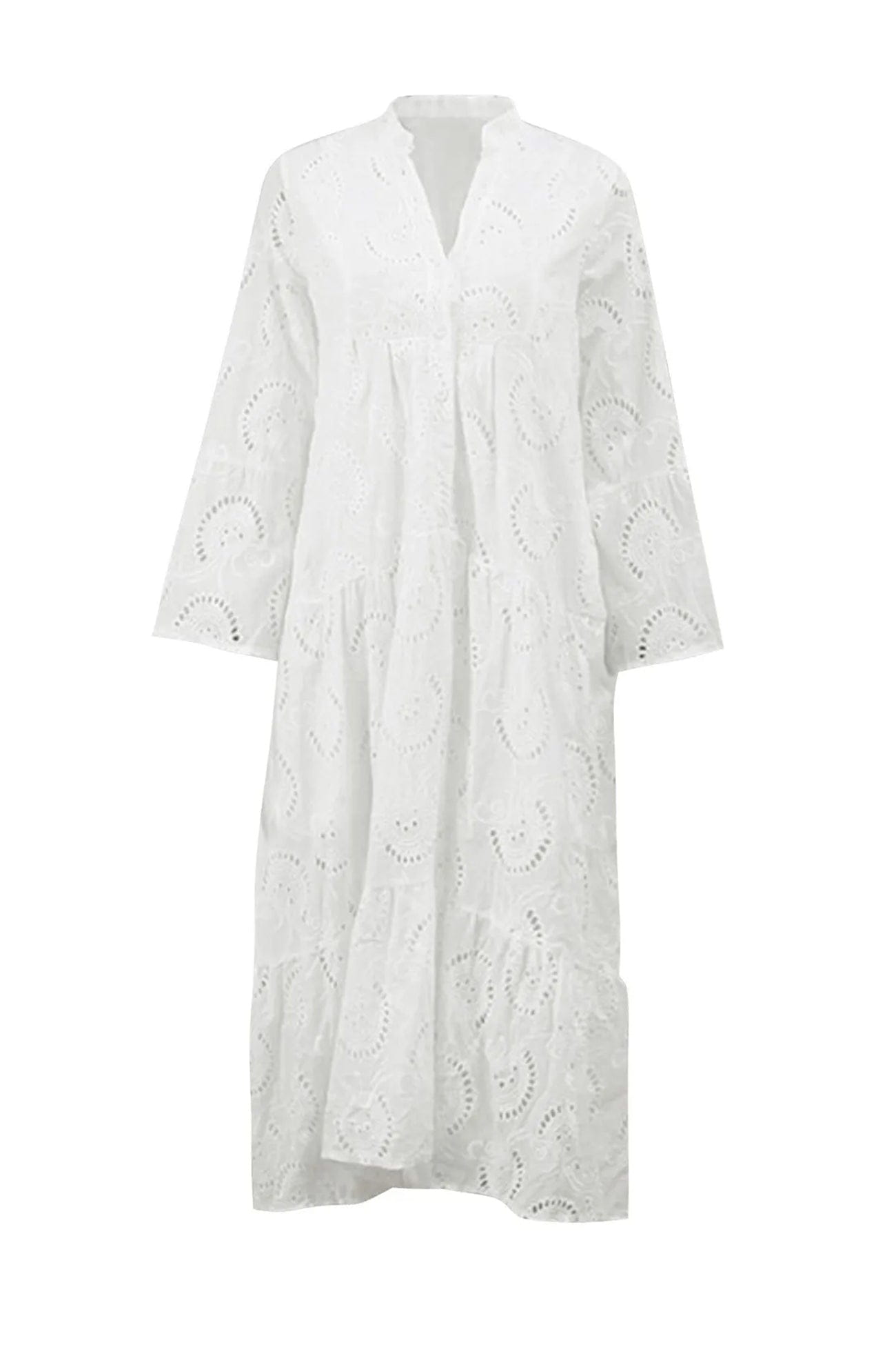 Lavinque Dress Robe Longue Bohème | Broderie | Élégante et Légère