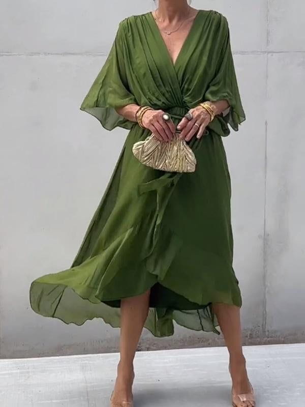 Lavinque Dress Robe Longue Bohème | Élégance Flottante | Tissu Léger & Fluide